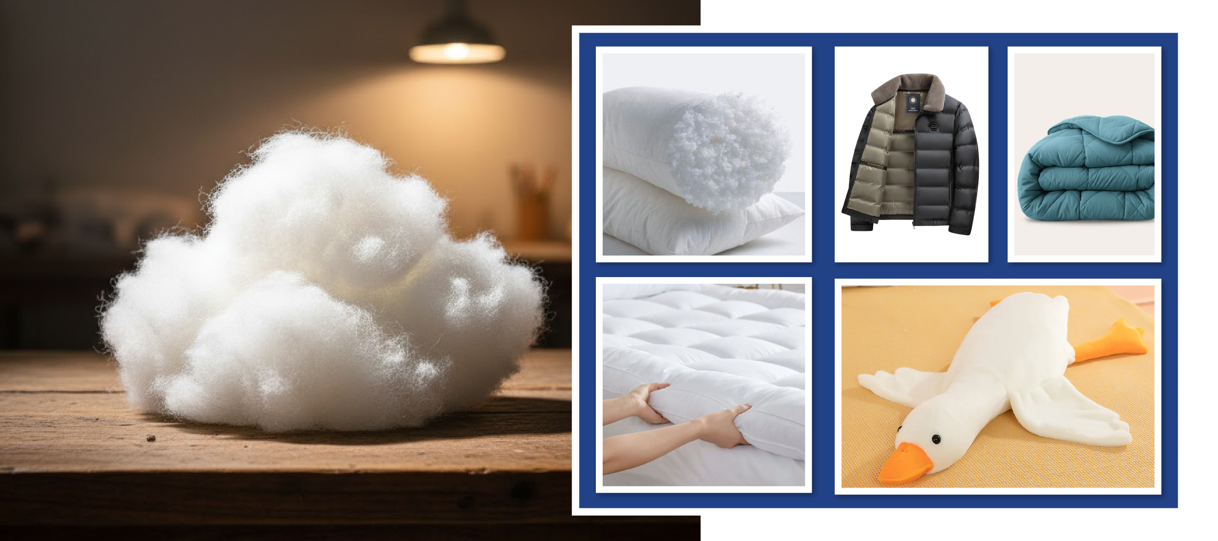 Premium Synthetic Down Filling | #1 Synthetic Down Manufacturer in Bangladesh